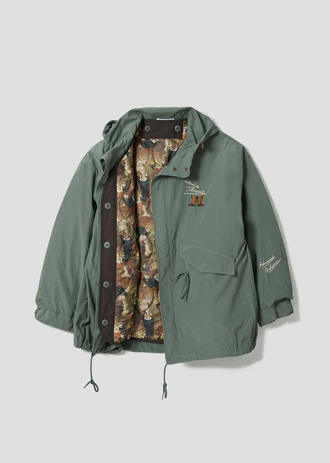 イカク｜ショートモッズコート｜ユニセックス｜グラニフ(graniph)公式