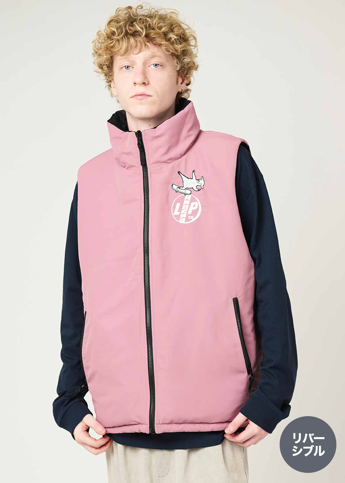 ラムチョップスケート｜リバーシブルパデッドベスト｜ユニセックス