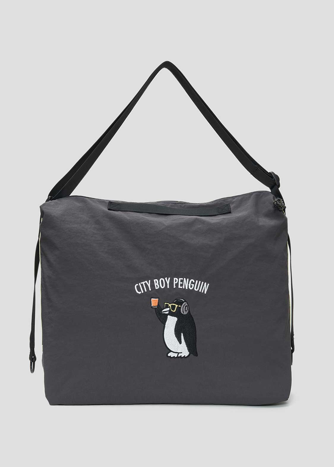 シティボーイペンギン ミュージック｜ナイロンショルダーバッグ｜ユニ