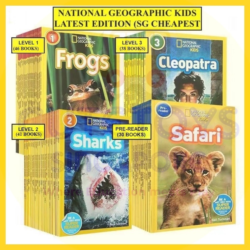 National Geographic Kids レベル1,2,3 National Geographic Kids