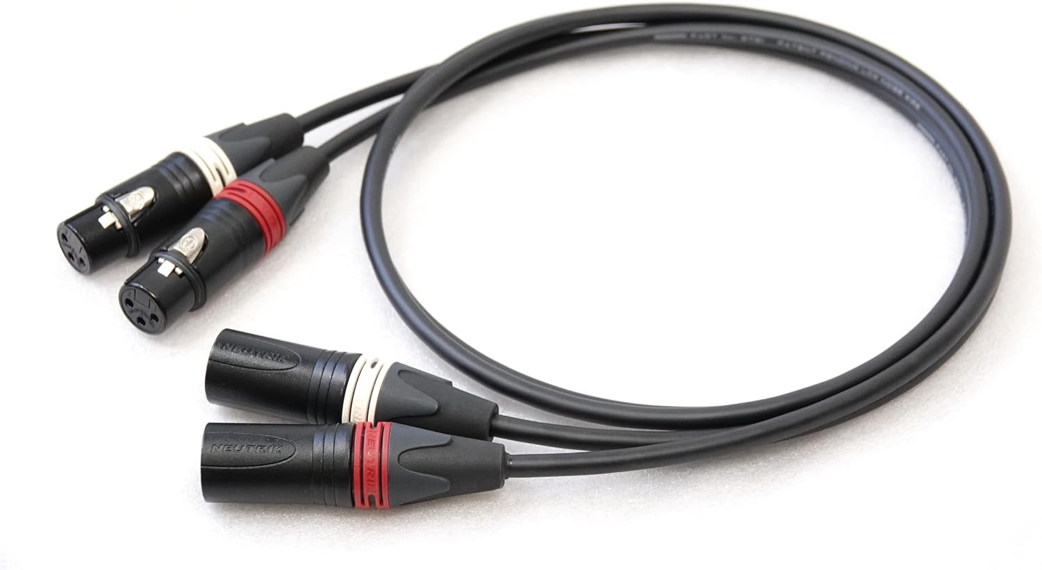 MOGAMI モガミ 2791 赤白ペア XLRマイクケーブル