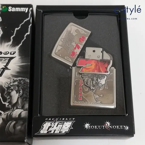 ZIPPO × Sammy パチスロ北斗の拳 第4弾 北斗神拳奥義 オイルライター