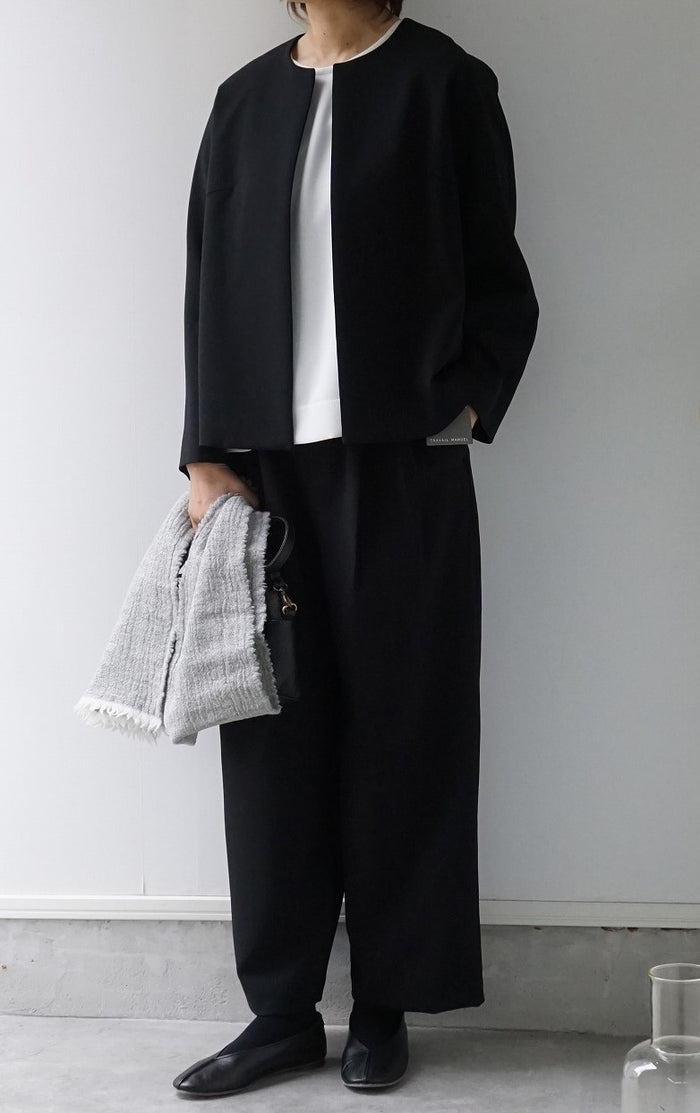 再入荷 TRAVAIL MANUEL(トラバイユマニュアル) Wクロス 2タック