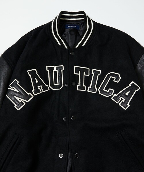 NAUTICA（ノーティカ）の「NAUTICA/ノーティカ Arch Logo Award Jacket