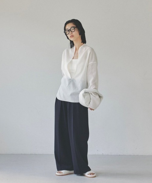 TODAYFUL（トゥデイフル）の「スラブスリットシャツ（シャツ/ブラウス