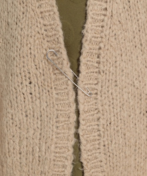 ichi（イチ）の「【ichi(イチ)】アクリルウールアルパカニット