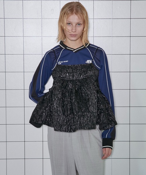 MAISON SPECIAL（メゾンスペシャル）の「Flower Jacquard Layering