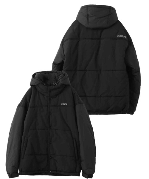 SILAS（サイラス）の「HOODED PUFFER JACKET（ナイロンジャケット