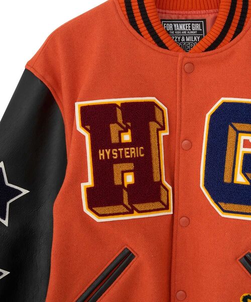 HYSTERIC GLAMOUR（ヒステリックグラマー）の「TURN THE MUSIC UP刺繍