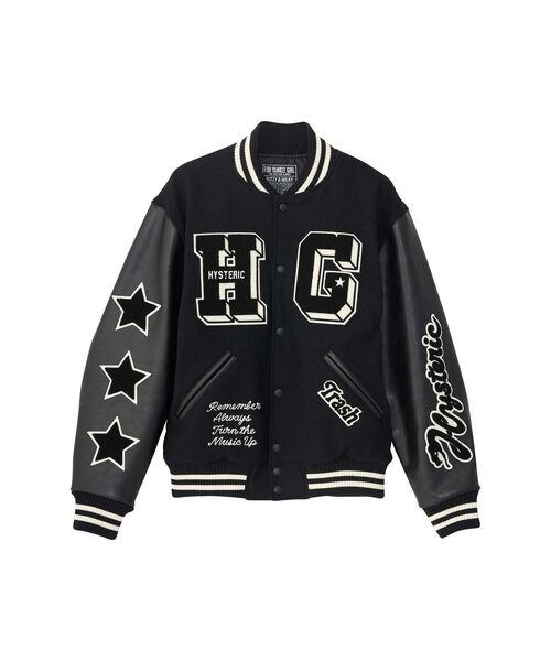 HYSTERIC GLAMOUR（ヒステリックグラマー）の「TURN THE MUSIC UP刺繍