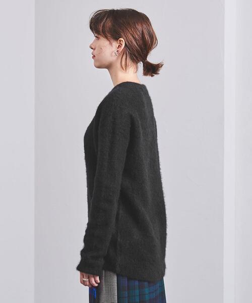 ATON（エイトン）の「＜ATON（エイトン）＞カシミヤ ファー クルー