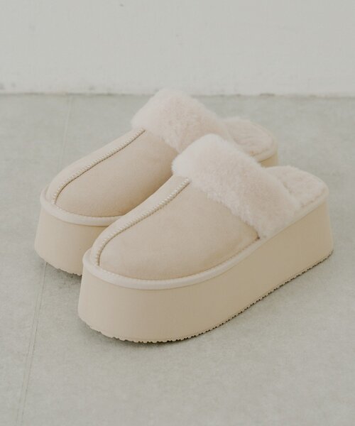 2way厚底ムートンサボ（その他シューズ）｜Chico（チコ）の