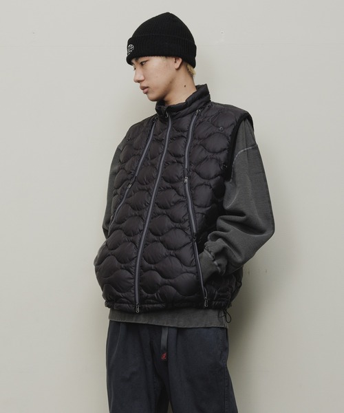 2023秋冬】REMOVABLE SLEEVE DOWN JACKET（ダウンジャケット/コート
