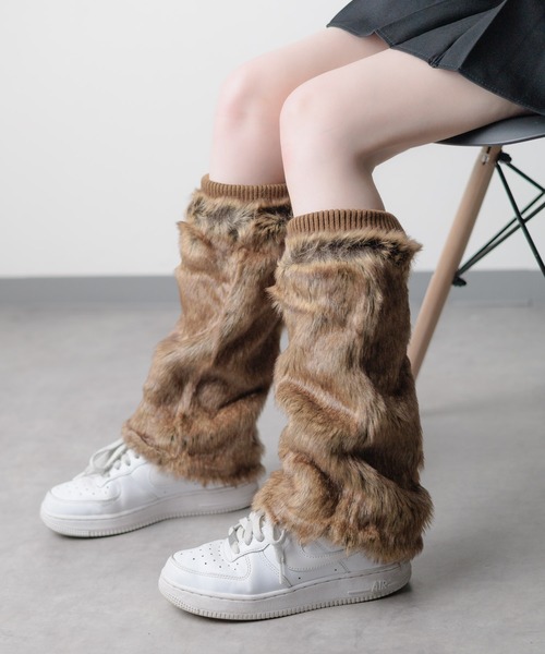 セール】/アクリルファー/レッグウォーマー（レッグウォーマー）｜NO