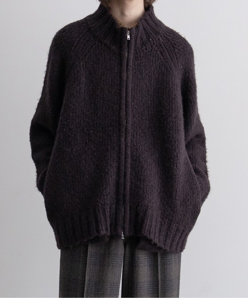 CASPER JOHN（キャスパージョン）の「Wool mix drivers knit/ウール