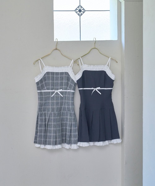 Layered cami mini one piece（ワンピース）｜Rose Muse（ロゼミューズ