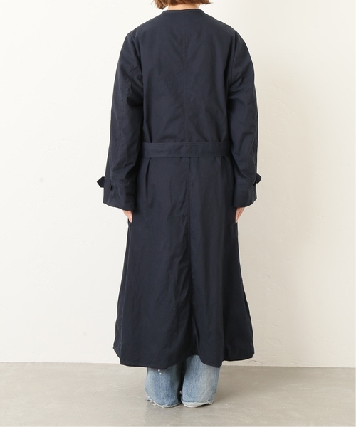 セール】バフピーチ クルーモッズコート◇（ノーカラージャケット