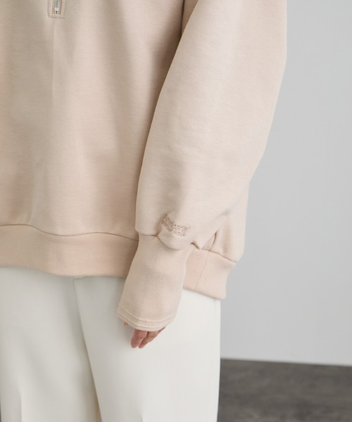 Americana（アメリカーナ） for SALON】ロゴジップスウェット