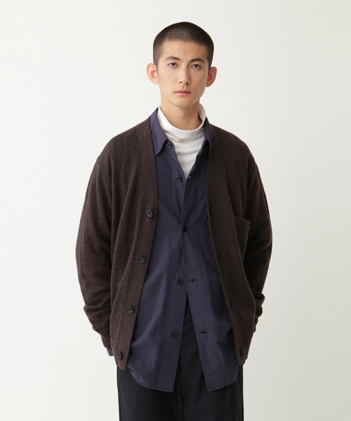 MHL.（エムエイチエル）の「WOOL ALPACA LINEN（カーディガン/ボレロ