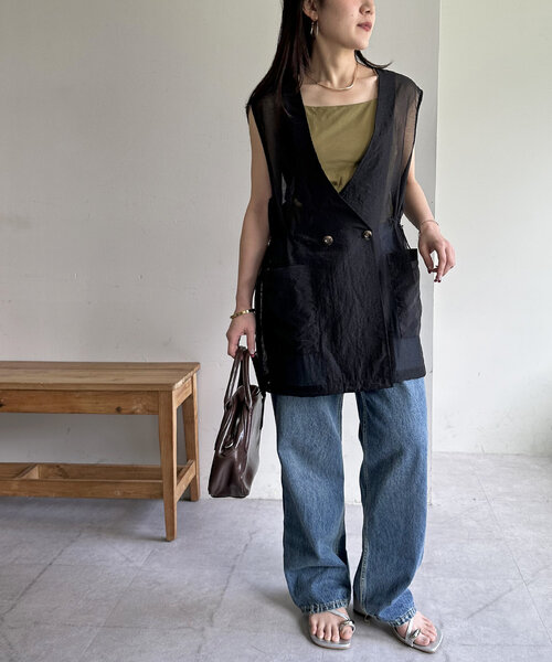 3サイズ展開】吸水速乾カップ付キャミソール（キャミソール）｜DISCOAT