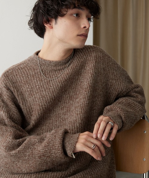 MONO-MART（モノマート）の「モヘアライクシャギービッグシルエット