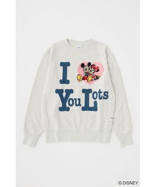MD I LOVE MM プルオーバー（スウェット）｜Disney SERIES CREATED by