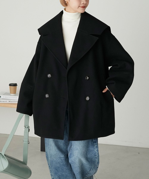 forksy.（フォルクシー）の「【forksy.】メルトンオーバーサイズ