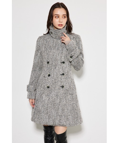 rienda（リエンダ）の「＃MINI23シンデレララインコート（チェスター