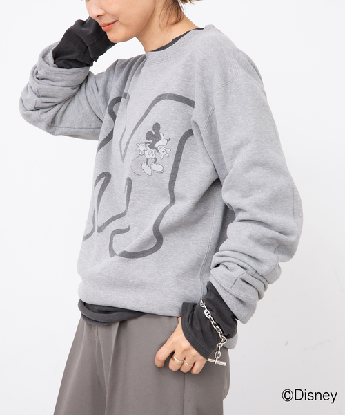 Deuxieme Classe（ドゥーズィエムクラス）の「Shadow Mickey Sweat