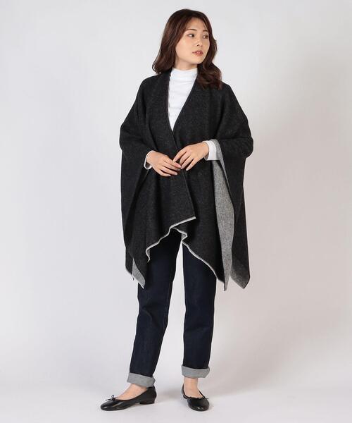 agnes b.（アニエスベー）の「【ユニセックス】AI90 PONCHO レザール