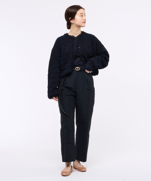 IENA（イエナ）の「ツイードニットジャケット（その他アウター）」 - WEAR