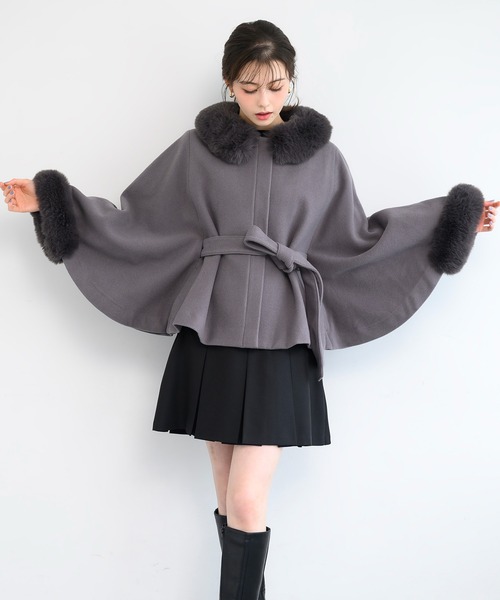 セール】ポンチョコート/MM448601（ポンチョ）｜MISCH MASCH（ミッシュ