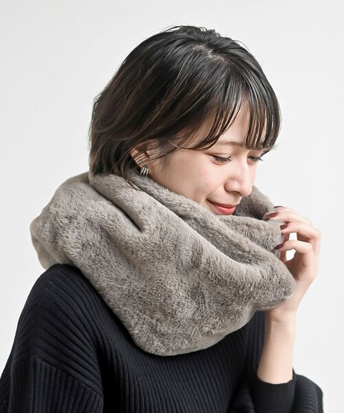 フェイクファースヌード（ネックウォーマー/スヌード）｜rps（アール