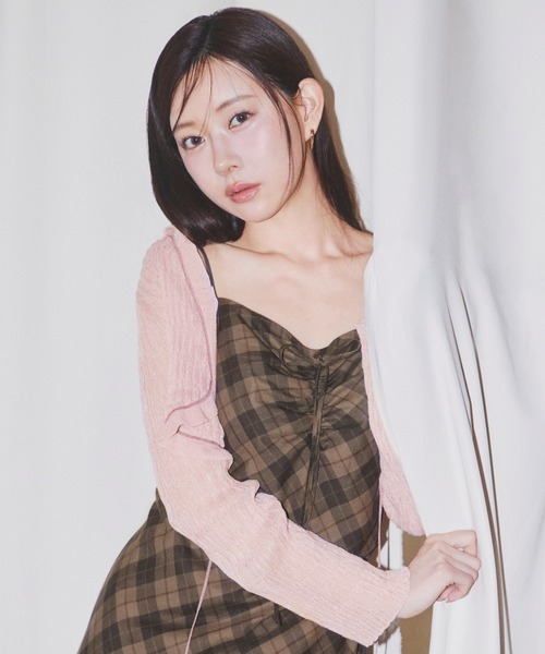 セール】ボレロシアーカーディガン（カーディガン/ボレロ）｜SNIDEL