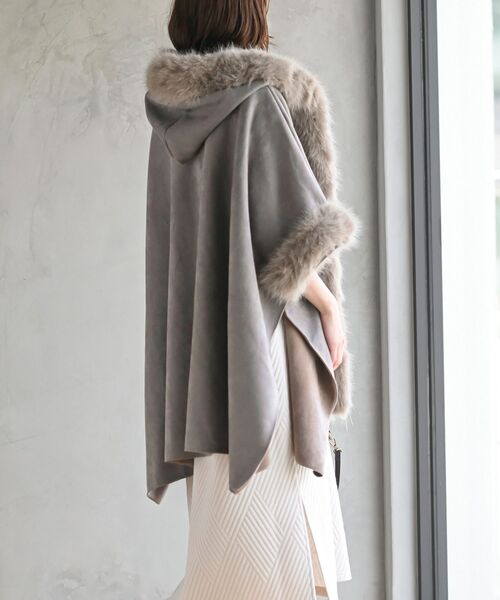 フェイクファーポンチョコート（ポンチョ）｜rps（アールピーエス）の