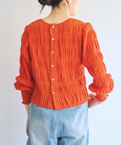 コットンシャーリングブラウス（シャツ/ブラウス）｜BEARDSLEY