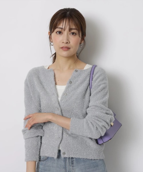 Apuweiser-riche（アプワイザーリッシェ）の「キラキラカーディガン