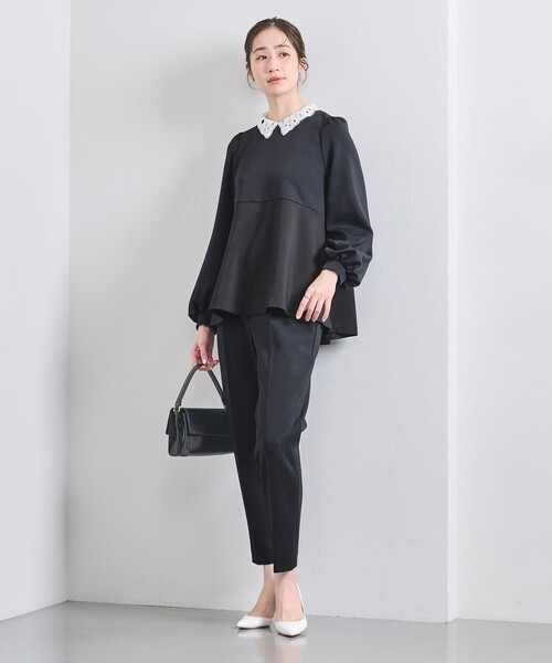 UNITED ARROWS（ユナイテッドアローズ）の「SPONGY ペプラム ブラウス