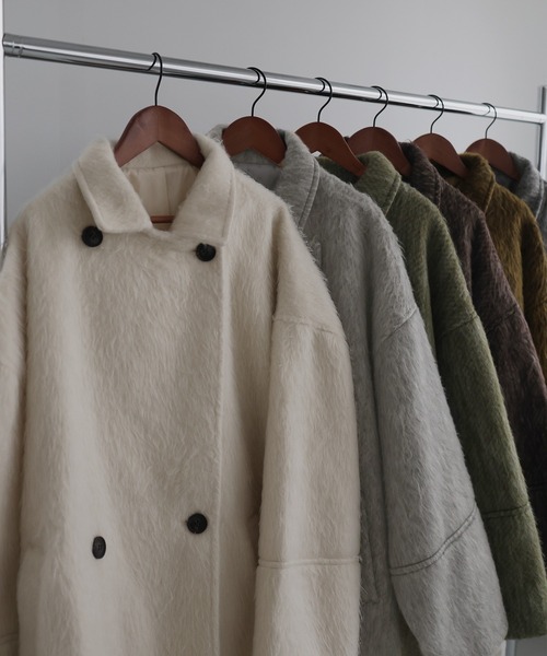 セール】シャギーミドルコート（ピーコート）｜hellam（へラム）の