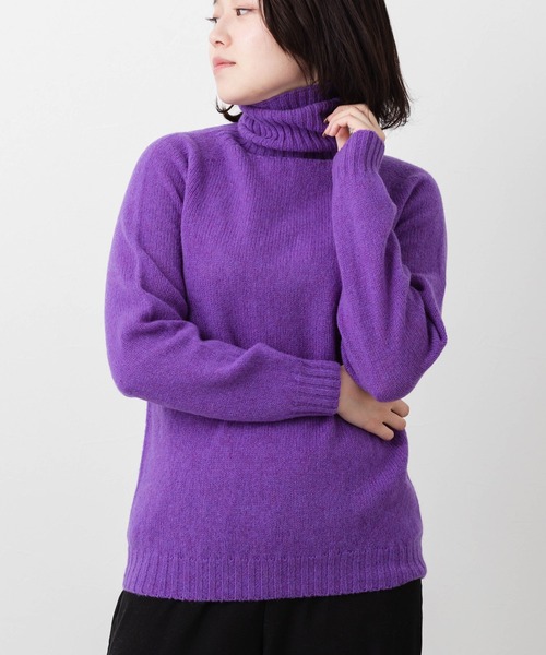 Harley of Scotland レディース タートルネックセーター スーパー