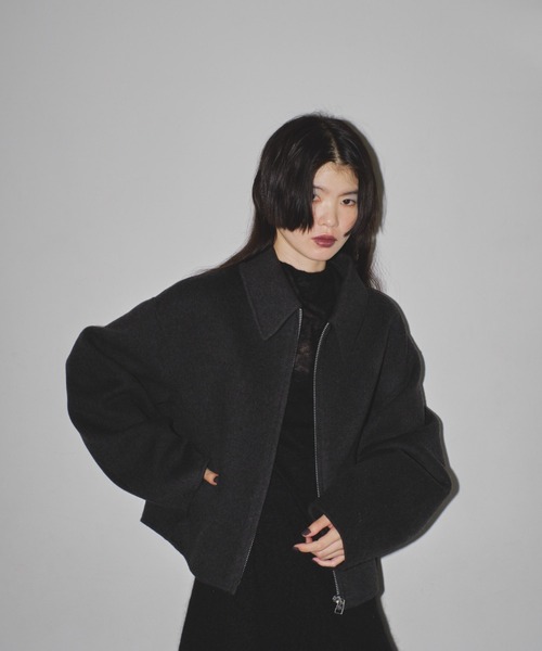 TODAYFUL（トゥデイフル）の「ウールジップブルゾン（ブルゾン）」 - WEAR