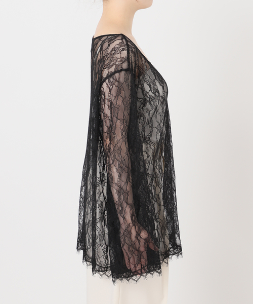 追加》サラサシアーレースブラウス（シャツ/ブラウス）｜NOBLE