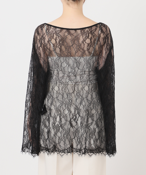 追加》サラサシアーレースブラウス（シャツ/ブラウス）｜NOBLE
