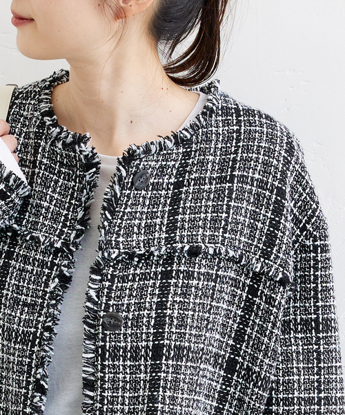 JOURNAL STANDARD（ジャーナルスタンダード）の「ツイードジャケット