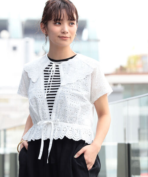 BEAMS BOY（ビームスボーイ）の「BEAMS BOY / カットワーク ボレロ