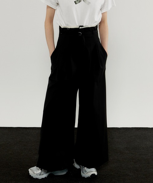 MAISON SPECIAL（メゾンスペシャル）の「Multi Fabric High Waist