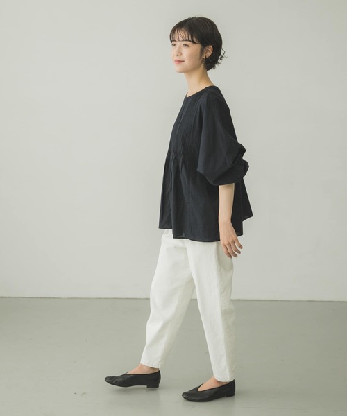 かぐれ（カグレ）の「コットンドルマンピンタックブラウス（シャツ
