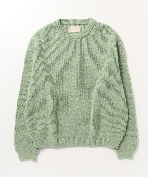 YOKE（ヨーク）の「YOKE/ヨーク/BABY ALPACA RIB SWEATER（ニット