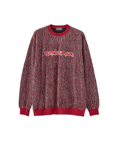 HYSTERIC GLAMOUR（ヒステリックグラマー）の「METAL LOGO刺繍 プル