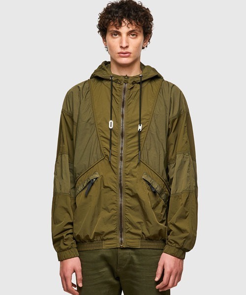 DIESEL（ディーゼル）の「メンズ ジャケット フーデッドジャケット